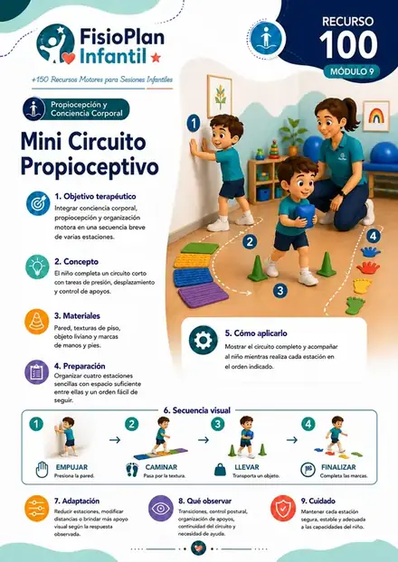 Actividad motora 11 de FisioPlan Infantil