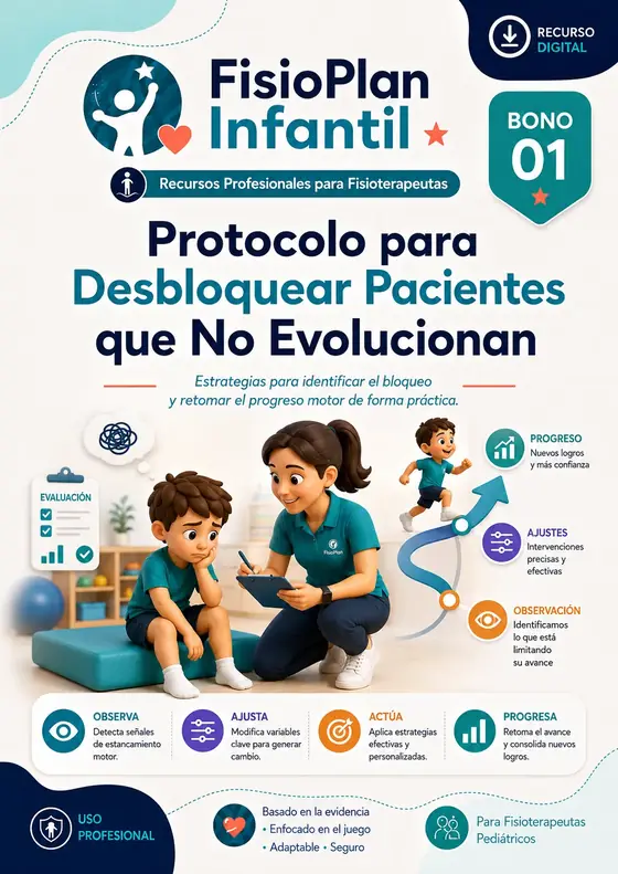 Portada del bono 01: PROTOCOLO PARA DESBLOQUEAR PACIENTES QUE NO EVOLUCIONAN